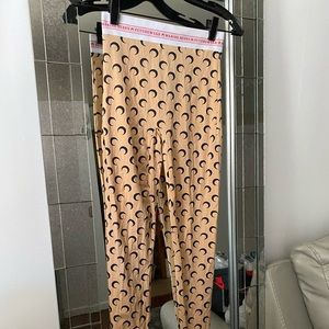 MARINE SERRE CRESCENT MOON TOP & MARINE SERRE CRESCENT MOON LEGGINGS